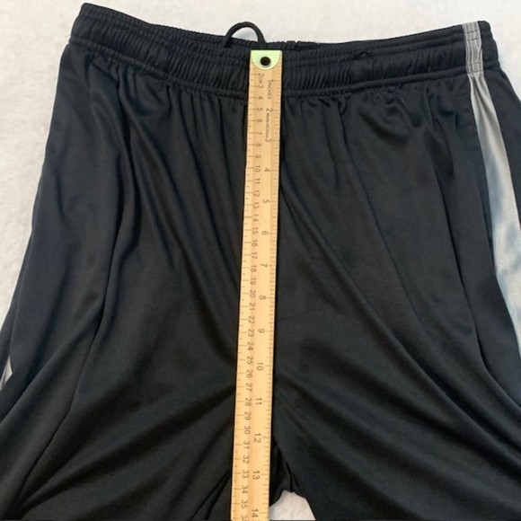 XPBX Pro Mens Black Athletic Drawstring Polyester Track Workout Pants Size Med - Picture 8 of 9